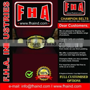 Champion Belts and Medals Customized Leather Belts for Weightlifting UFC by FHA INDUSTRIES PAKISTAN thumbnail-1