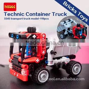 Decool 3345 Transport Container Truck 119PCS Model SeriesBuilding Bricks Blocks Toys thumbnail-1