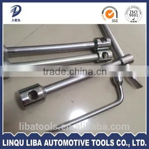 China Manufacturer Forging Chrome Plated Double Head Tire Spanner on Sale thumbnail-6