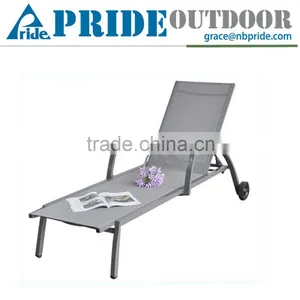 Simple Holiday Leisure Beach Pool Chair Cheap Lounge Chairs Folding Chaise thumbnail-1