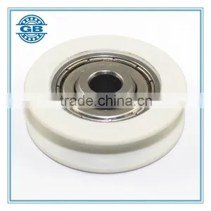 604 U Groove Roller for Door Plastic Nylon Pulley Bearing thumbnail-3