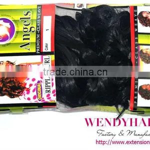 Peruvian Human Hair Angel Rippul Curl Packing Hair thumbnail-2