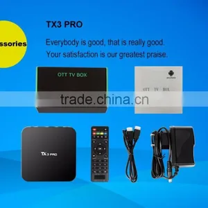 TX3 PRO Amlogic S905x tv Box 1gb Ram tv Box Android 6.0 Smart TX3 PRO Kodi 16.1 Bluetooth 4.0 Quad Core 1GB 8GB TX3 PRO thumbnail-3