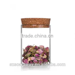 Hot Selling Glass Tubular Vial Glass Bottle With Wooden Cork thumbnail-4