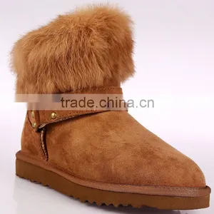 HFUGG Womens Snow Boots Shiny Snow Boots thumbnail-1