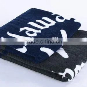 100% Cotton Cheap Wholesale Reacive Printed One Side Velour Beach Towel thumbnail-2