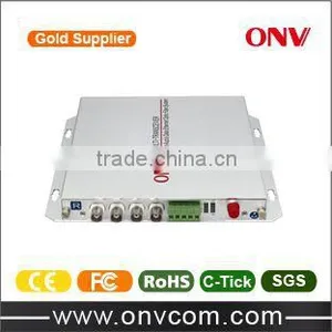 4-ch Video & 1-ch Reverse Data Optical Transmitter and Receiver thumbnail-1