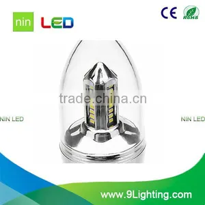 E14 Candle Light Silver thumbnail-2