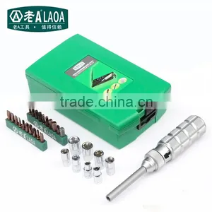 LAOA Hot Sale High Quality 30 in 1 Ratchet Screwdriver Set Multifunction Sockets Screwdriver Set thumbnail-2