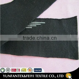 2015 Latest Italy Design Pattern COTTON Dobby Yarn Dyed KNITED RIB FOR POLO COLLAR thumbnail-3