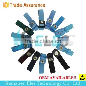 4mm/7mm/10mm Snaps Blue/black/green/red Band Antistatic Wrist Strap Quality Choice thumbnail-5