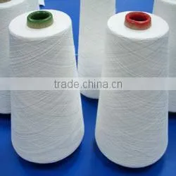Sell Yarn: Polyester/ Cotton (65:35) or (75/25) Carded or Combed for Knitting and Weaving Ne 30/1 thumbnail-1
