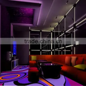 100% Acrylic Bar,KTV Etc Carved Hand Tufted Carpet thumbnail-1