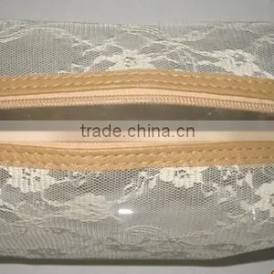 Popular Beauty Transparent With Mesh Cosmetic Bag thumbnail-6