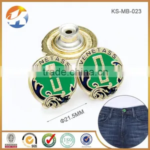Fashion High Grade Zinc Alloy Custom Shank Buttons thumbnail-1