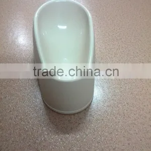White Plastic Dog Cat Bowl Pet Bowl thumbnail-5