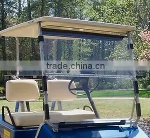 Clear Acrylic Windshield for Golf Cart thumbnail-1