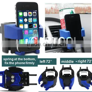 Universal Car Drink Holder Air Vent Phone Holder thumbnail-5
