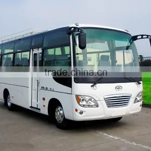 China FAW Engine 6m Euro 3 20 Seats Mini Bus Price HM6600 thumbnail-1
