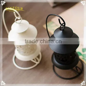 Wholesale Metal Lantern Candle Holder Hanging Home Decorations thumbnail-5