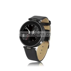 Geniune Leather Strap Health Tracker Smart Watch With Heart Rate Monitor, 1.22''smart Watch Heart Rate thumbnail-5