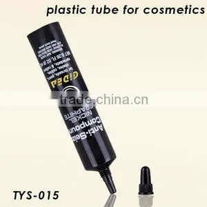 15g Black Nozzle PE Plastic Cosmetic Packaging Tube thumbnail-1