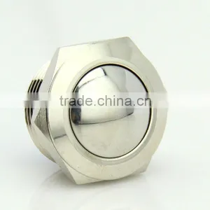 F0271 19mm Metal Push Button Pushbutton Switch Momentary Screw Feet thumbnail-1