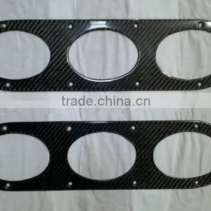 CNC Machined Carbon Fiber Composite Parts, Carbon Fiber Prepreg Plate, Factory Carbon Fiber Customize Cnc Cut Plate thumbnail-2