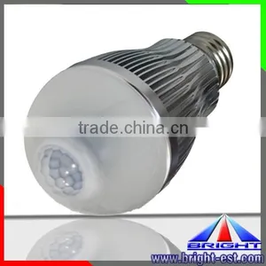 Led Bulb 360 Degree, AC220V/110V 5W 6W White and Warm White Led Sensor Bulb Light, Motion Sensor Led Bulb thumbnail-2