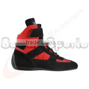 Black and Red Color Racing Boot thumbnail-1