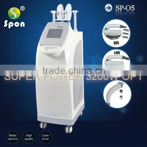 Shrink Trichopore Exporter Beauty Salon Equipment Diode Laser E-light+IPL+RF Machine 2013 Opt System Ipl Machine Made In Germany 640-1200nm thumbnail-1