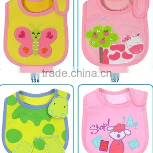 Wholesale New Design Cotton Baby Bandana Bibs Quality Choice thumbnail-2