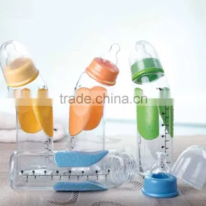 New Products! Hot Selling PP Material 240ml Anti-slip Baby Feeding Bottle for Wholesales thumbnail-3