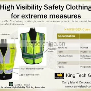 High Visibility Reflective Safety Vest thumbnail-1