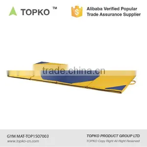 TOPKO Gymnastics Tumbling Exercise Folding High Quality Foam Outdoor Exercise Gym Mat thumbnail-2
