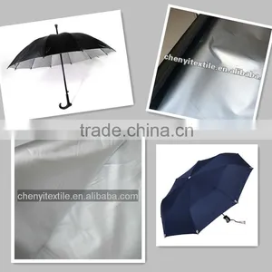 Textile 170T 190T 210T Polyester Fabric Silver Coated for Umbrella thumbnail-1