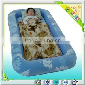 High Quality Comfortable Flocked Inflatable Bed With Frame thumbnail-1