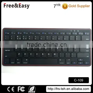 Trade Assurance Keyboard Supplier Wireless Bluetooth Keyboard for Windows, Android and MAC thumbnail-1