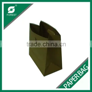 PE COATED KRAFT PAPER BAG WITH HANDLE DISPOSABLE FOOD PACKING BAGS WITH CUSTOM PRINT thumbnail-6