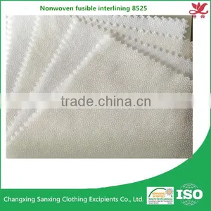 Nonwoven Fusible Interling Fabric 8525 China Wholesale Factory Price Interlining Fabric thumbnail-1