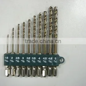 Professional Coffee Color Finish Twist Drill Bits thumbnail-1