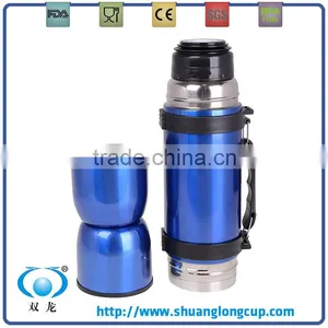 2 Cup in 1 Vacuum Travel Pot ,thermos Flask 1000ml thumbnail-1