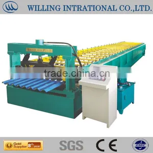 Fully Automatic Corrugated Metal Roof Sheet Roll Forming thumbnail-1