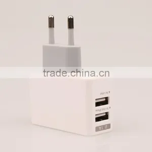 2016 Newest 2USB Travel Adapter Gugangzhou Universal Travel Charger For E-book Readers,PC,PDA thumbnail-3