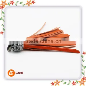 Trendy Cow Leather Tassel for Sarees thumbnail-5