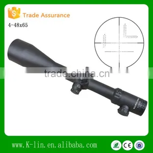 1/8 MOA Countersniper Rifle Scopes,World Longest Zoom Range New 4-48x65 Tactical Scope for High Power Rifles thumbnail-1