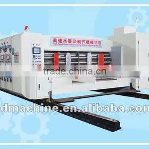 [RD-BW1500-2600-4] Automatic High Speed 4 Colors Corrugated Carton Carton Printing Slotting Machines thumbnail-1