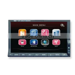 7032 Universal Model-Car Dvd System,auto Dvd Player,car Monitor,audio,vedio,MP4,car MP3 With Bluetooth,Ipod, Gps in Dash Car Dvd thumbnail-1