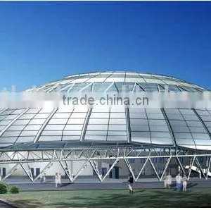 PVDF PTFE Landscape Structure Building Steel Structure House thumbnail-1
