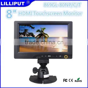 8 Inch Touch Screen Hdmi Monitor for Car pc thumbnail-1
